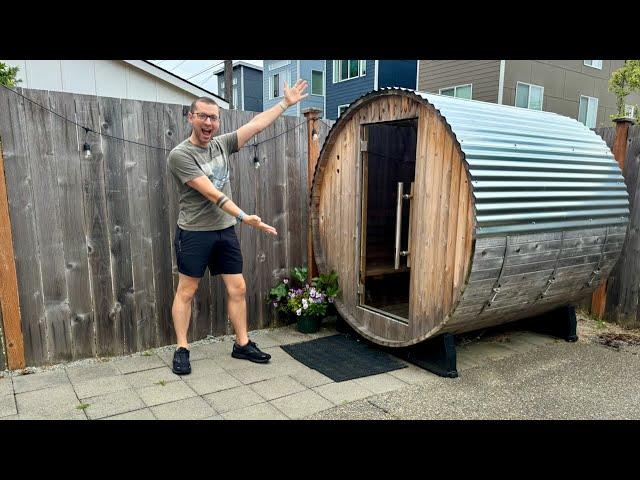 Review of the Almost Heaven Barrel Sauna after 2.5 Years