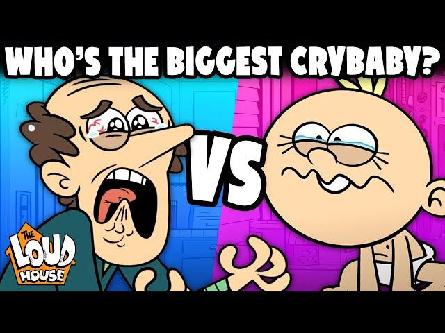 Who Cries The Most? Baby Lily Vs. Lynn Loud Sr  | The Loud House