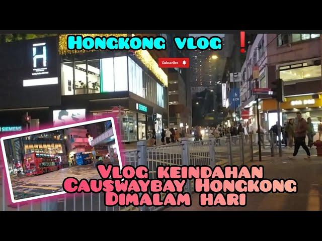 Hongkong vlog  vlog keindahan causwaybay Hongkong dimalam hari 