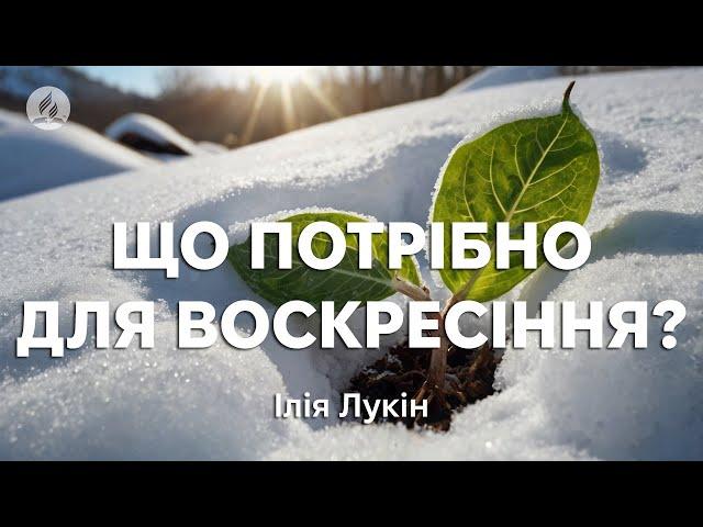 Що потрібно для воскресіння? | Ілія Лукін