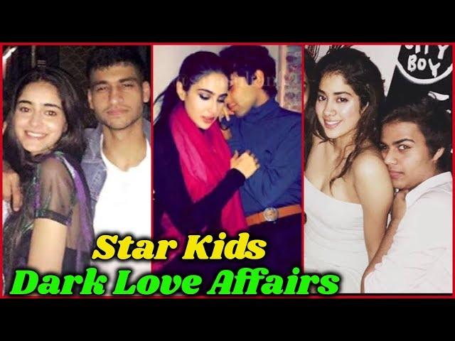 Secret Love Affair of Bollywood Star Kids | Sara Ali Khan, Ananya Panday, Janhvi Kapoor