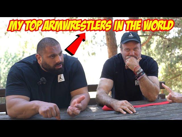 Levan's top Super Heavyweight armwrestlers in the world