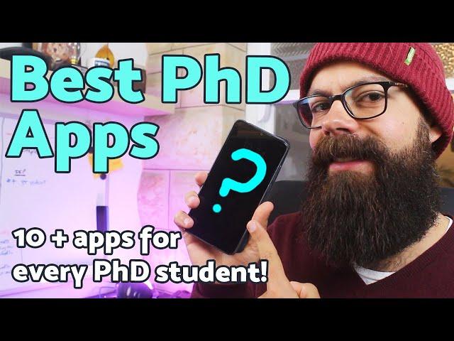 Best PhD Apps | 10+ essential apps for every PhD student