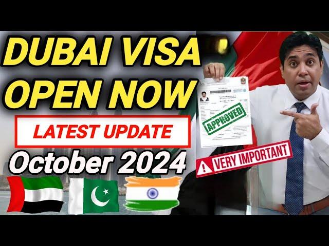 Dubai Visa Open For Pakistan | UAE Visa Latest Updates 2024 | Dubai Visa Update Today Pakistan