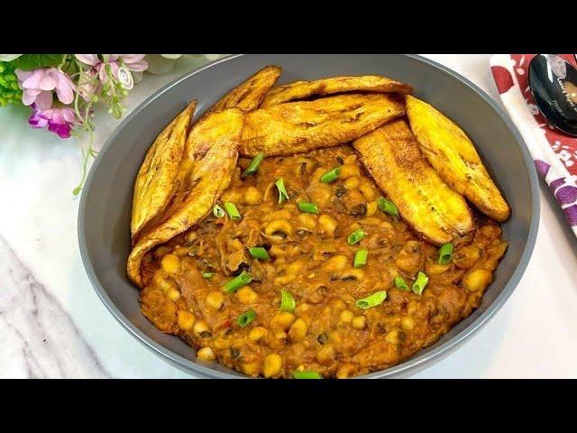 MY HUSBAND'S FAVOURITE FOOD: QUICK AND EASY STEWED BEANS  RECIPE