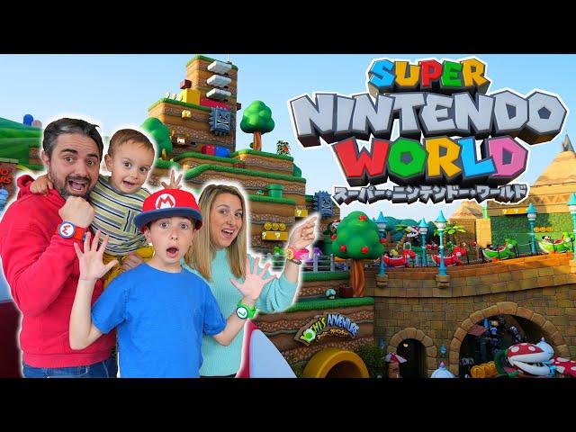 Nos Colamos en Super Nintendo World