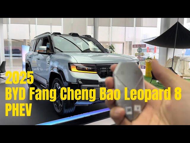 The New BYD Fang Cheng Bao Leopard 8 PHEV 2025 - Exterior And Interior