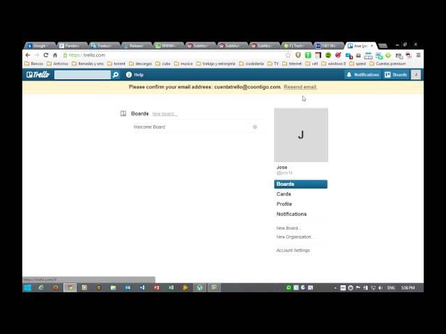 Cómo crear una cuenta en trello