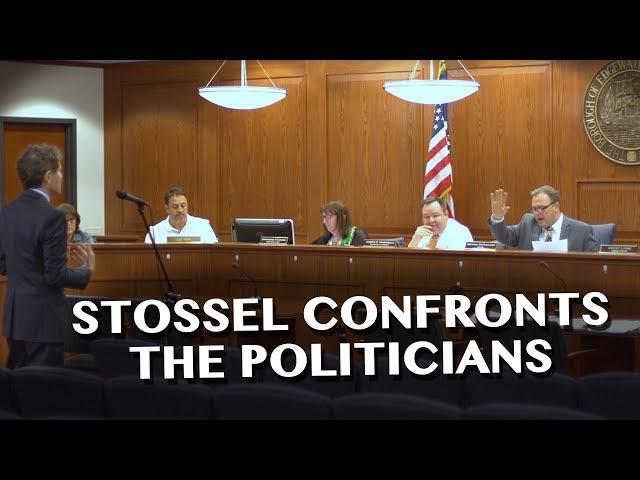 Stossel Confronts Politicians About Corruption Allegations