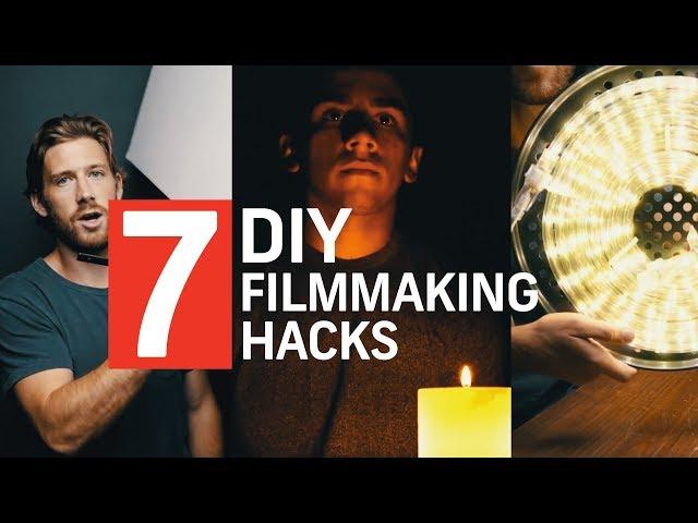 7 (USEFUL) DIY Filmmaking HACKS/BUILDS  | Filmmaking Tips