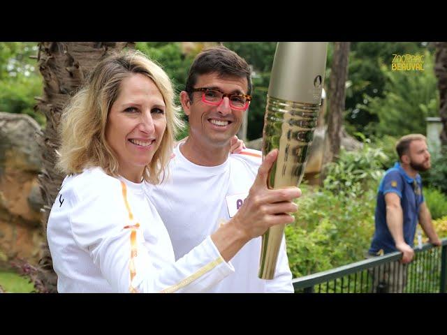 La Flamme Olympique à Beauval