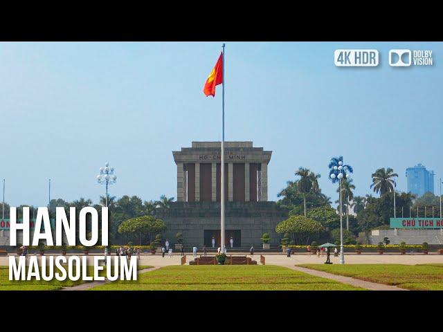 Mausoleum Hanoi, Resting Place of Ho Chi Minh -  Vietnam [4K HDR] Walking Tour