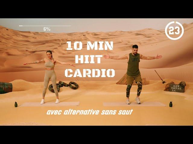 10MIN Hiit Cardio + ventre plat (avec alternative sans saut)