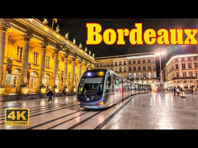 Bordeaux,France- 4K HDR Walking Tour | Bordeaux 4K | A Walk In Paris