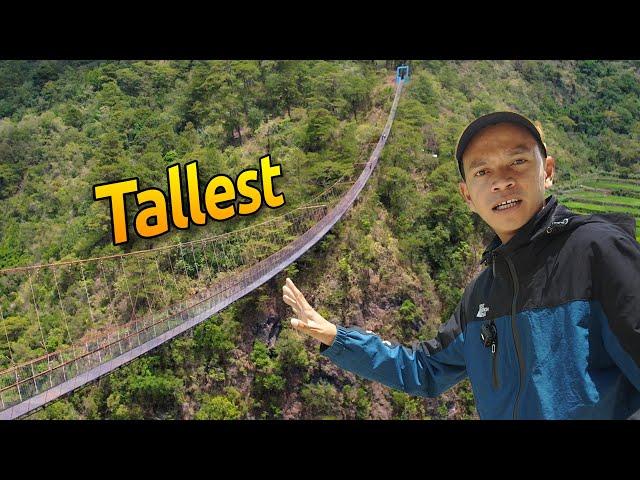 Visiting the TALLEST HANGING BRIDGE in the Philippines