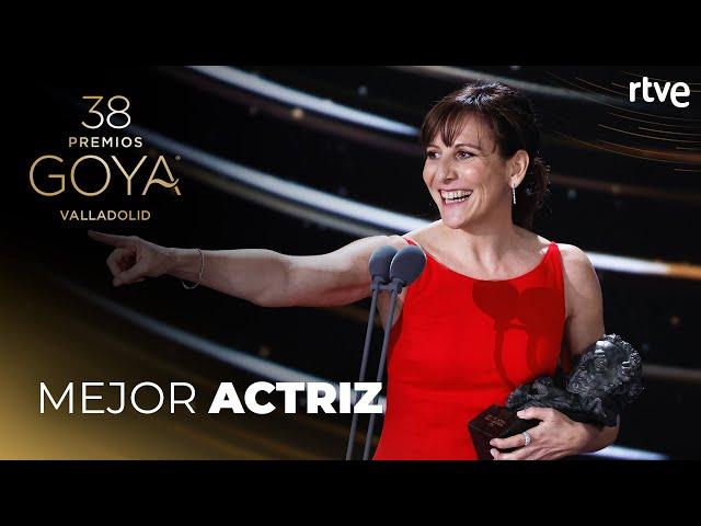 MALENA ALTERIO recibe el GOYA a MEJOR ACTRIZ PROTAGONISTA | Premios Goya 2024