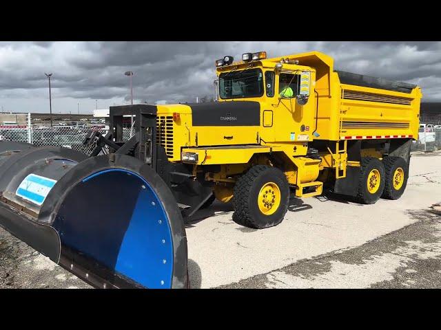 CVG Snow Removal Equip Auction 3/26/25 - Lot 12 Oshkosh Dump Truck