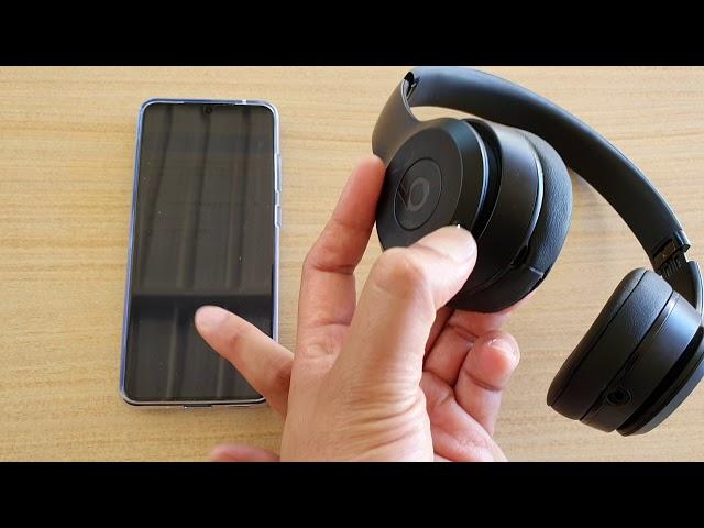 Galaxy S20 / Ultra / Plus: How to Pair With Beats Studio Solo 3 Headphone