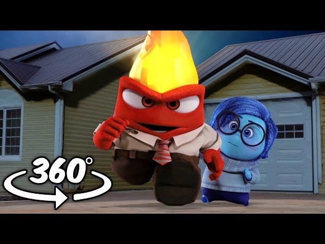 Inside Out Anger Appears In YOUR City - 360º/VR (Fanmade)