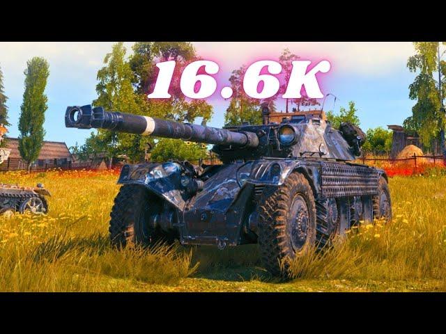 Panhard EBR 105  16.6K Spot Damage World of Tanks