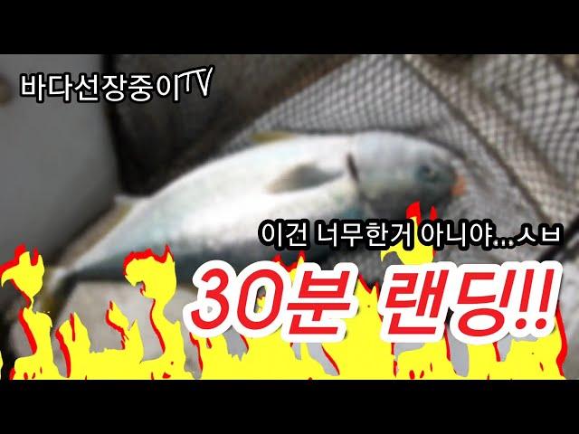 제주 타이라바 아... 이건 너무한거 아니냐고... 30분 랜딩했는데 뭐 XX라고?!!! 바다선장중이 35분 랜딩하고 뻗어버린 날 - jeju tairubber fishing.