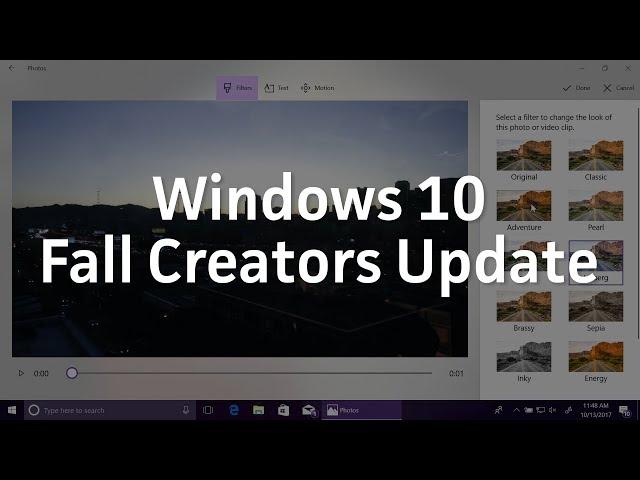 Windows 10 Fall Creators Update: My 5 Favorite Features