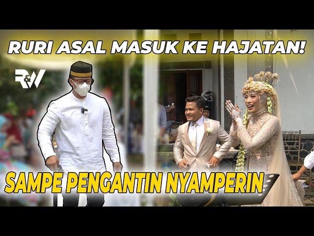 GARA-GARA ASAL MASUK HAJATAN.. SAMPE PENGANTIN NYAMPERIN‼️