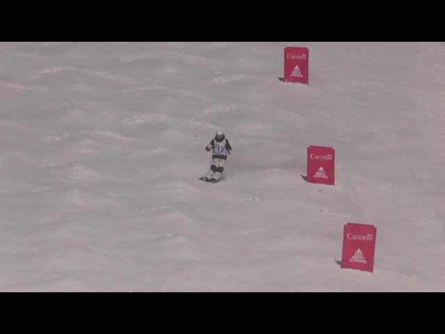 8437 L01 S022 Madii Himbury, 2019 FIS NorAm, Val St Come, Day 1, 11th Ladies Run 1