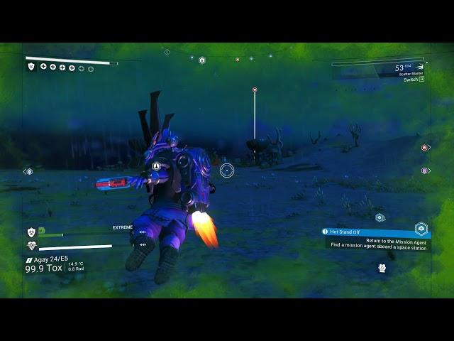 No Man's Sky - 1.55 melee boost jump stealth nerf