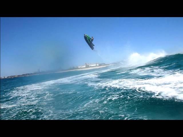 Jet Ski wave jumping