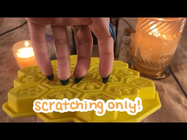 ASMR Scratching 10 Tingly Textures! No Tapping, No Talking ️