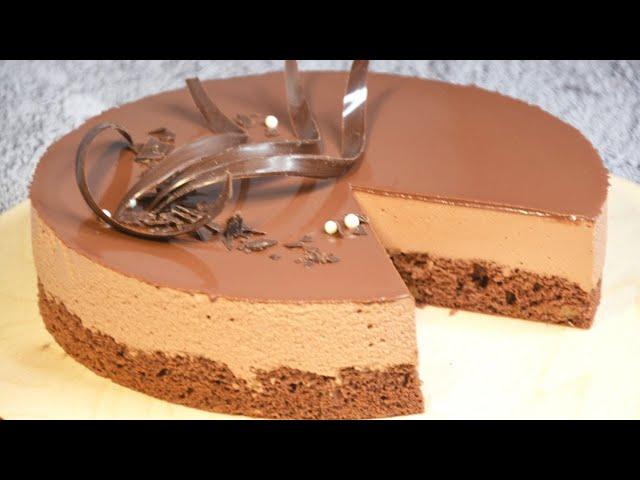 Простой муссовый торт (без сливок) | Хочу ТОРТ