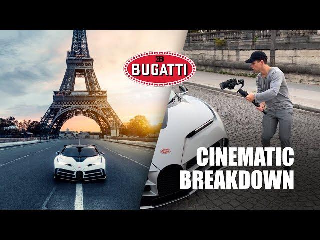 How I shot a video for BUGATTI | SONY FX3