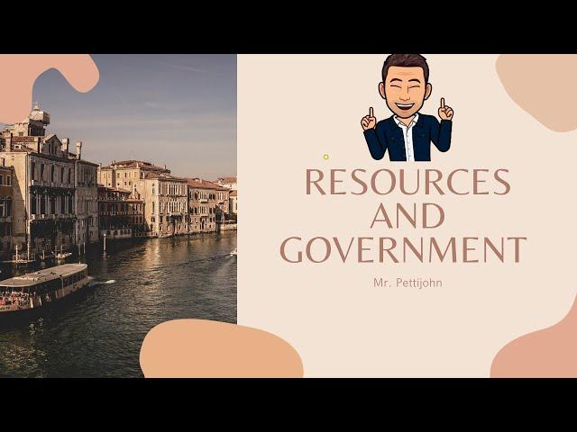 Government and Resources