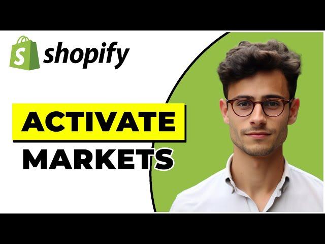 How To Activate International Market In Shopify (2024)