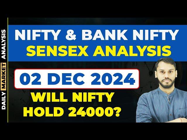 NIFTY PREDICTION FOR TOMORROW| 2 DECEMBER| BANK NIFTY PREDICTION| NIFTY LIVE TRADING| NIFTY STRATEGY