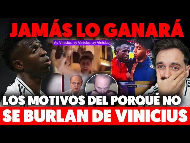 VINICIUS HUMILLADO tras ESTAS MOFAS LAMENTABLES... BASTA YA, ¿RODRI TAMBIÉN? • EL PORQUÉ NO LO GANÓ