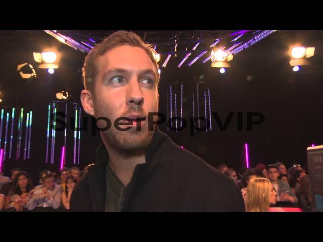 INTERVIEW - Calvin Harris on being at the awards at MTV E...