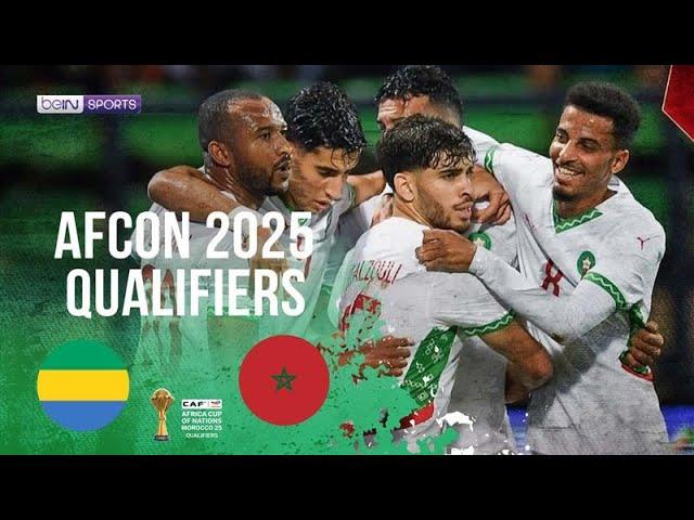 Gabon vs Morocco | AFCON Qualifiers 2025 HIGHLIGHTS | 11/15/24 | beIN SPORTS USA