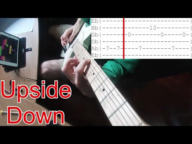 10 Nothing, Nowhere. Guitar Parts (TABS ON SCREEN)