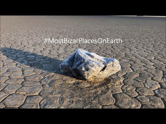 Moving Stones of Racetrack Playa, Death Valley - Time Lapse Recording