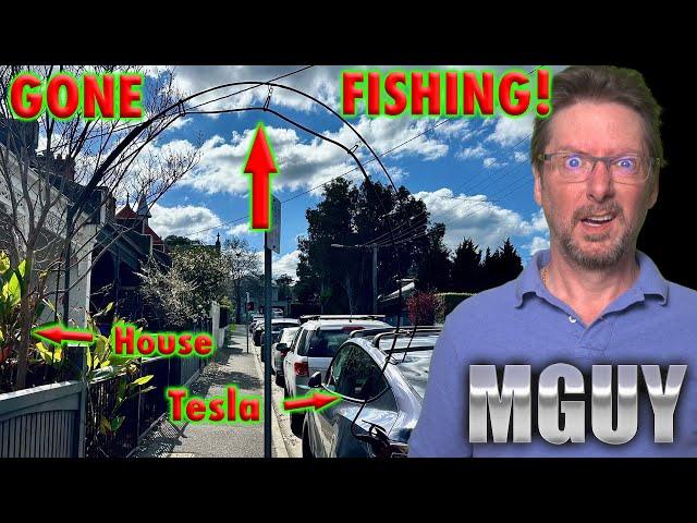 EV Madness: Tesla driver’s INSANE home charging “solution” | MGUY Australia