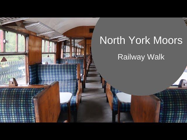 Walking with the North Yorkshire Moors Railway; Rail Trail Goathland to Grosmont [CC]