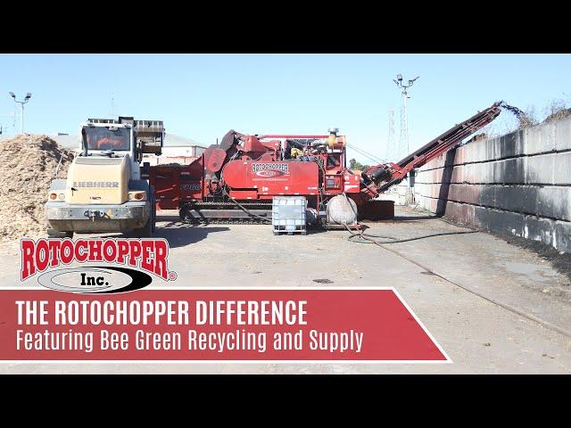 The Rotochopper Difference Featuring Bee Green Recycling and Supply