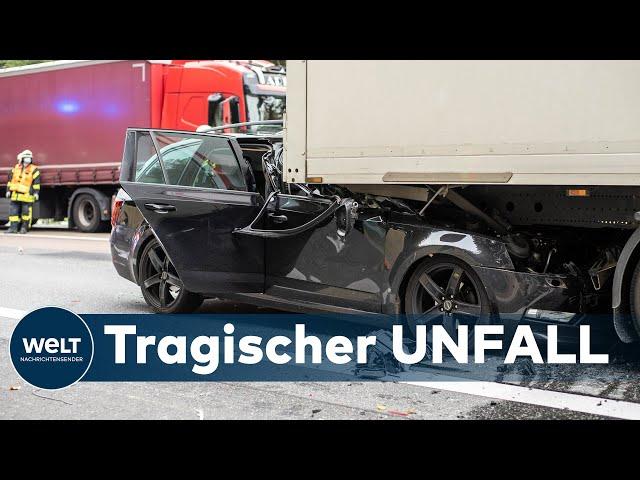 SCHWERER UNFALL: SEK beendet Autobahnblockade von Umweltaktivisten - Schwerer Unfall am Stauende