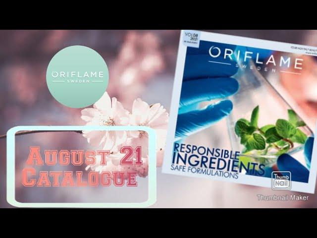 Oriflame August 2021 Catalogue #Augustcatalogue #oriflamecatalogue #joinoriflame #oriflameoffers