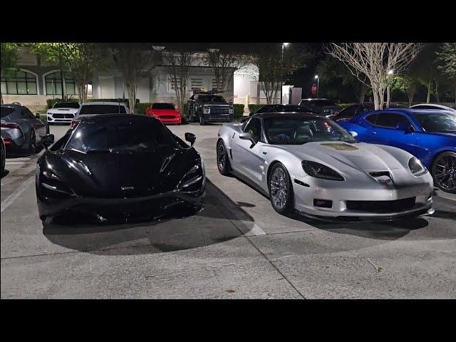 2021 McLaren 720S vs 2010 C6 Corvette ZR1 Bolt Ons Cam E85