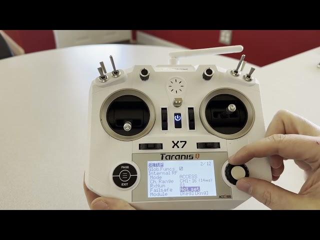 RGL Transmitter Basic Instructions (Taranis QX7)