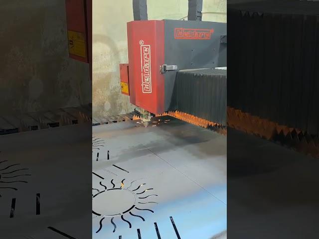 mr_jitendara pandey c n c fibre laser cutting machine 2 mm ms#trending #reel less #cutready #cnc