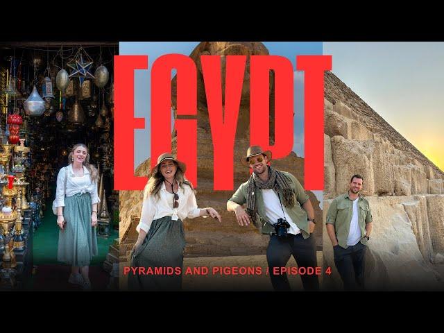 EGYPT | Pyramid & Sphinx Private Tour, Eating Pigeon, Shopping at a Bazaar